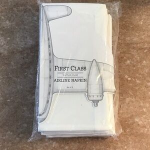 Restoration Hardware White Cotton Napkins
